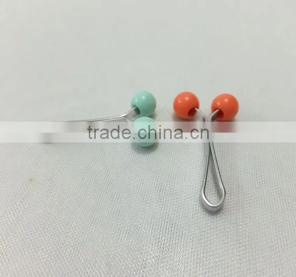 Cheap Price Pearl Steel Flat U Brooch Clip For Muslim Hijab Promotion PDJ0117 photo-3