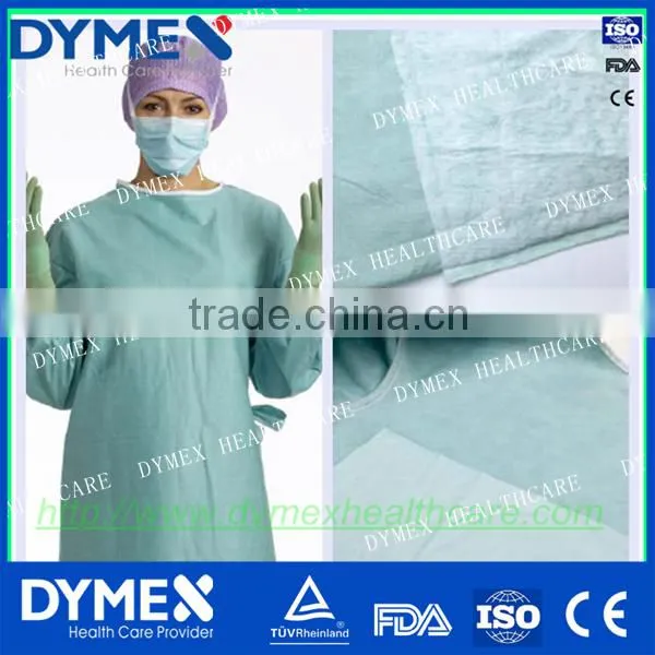 EN 13795 Sterile Disposable Gown Patient Disposable Reinforced Surgical Gown photo-2