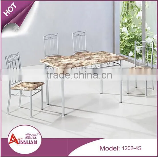 New Design Dining Table Set Dining Table and 4 Chairs Wooden Dining Table and Chairs Dining Room Furniture photo-2