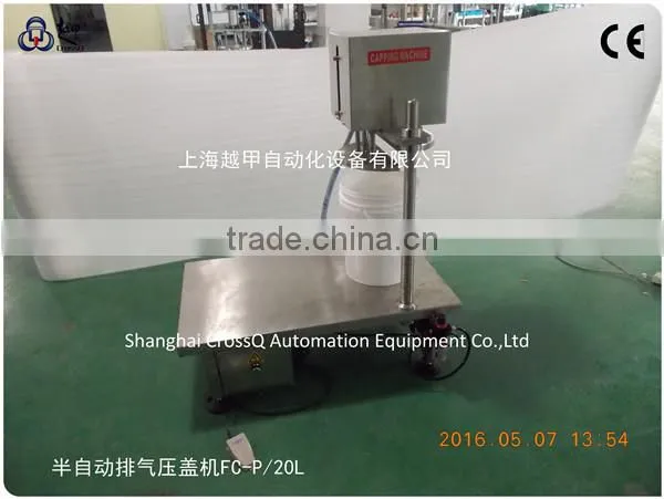 Stainless Steel 20l Gluewater Bucket Plastic Lids Pressing Machine photo-3