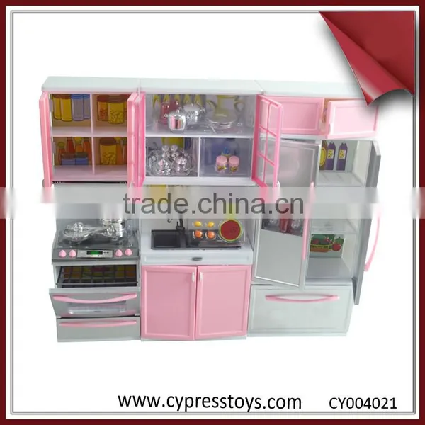 Battery Operated Furniture Kitchen Playset for Preschool Kids