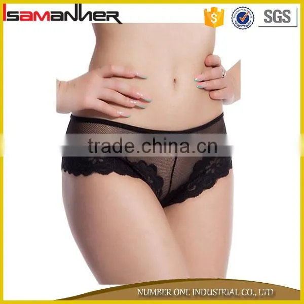 Lady Models Hipster Lace Sexy Transparent Ladies Underwear Panties