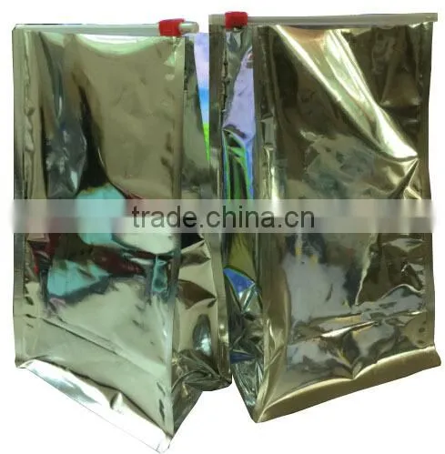 Clear-Metallized Plastic Stand Up Food Packaging Bags photo-6