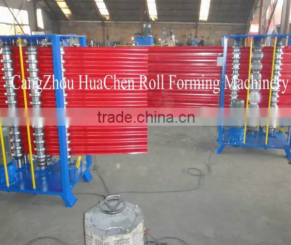 Metal Sheet Corrugated Roof Tile Arching Roll Forming Machine Price photo-5