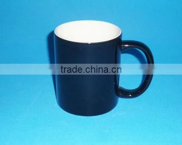 Porcelain Cheap Color-glazed Round Gifts Coffee Mug With Custom Design photo-2