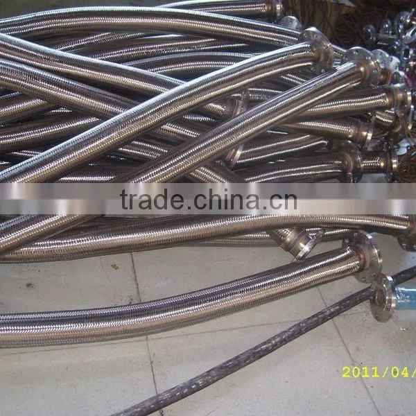 Wire Braid Hose With Flange