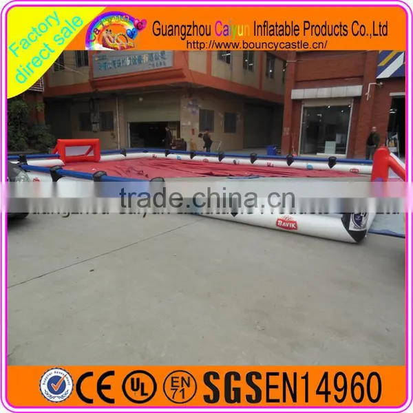 Hot Sale Inflatable Football Pitch Inflatable Soap Football Field for Sale photo-3