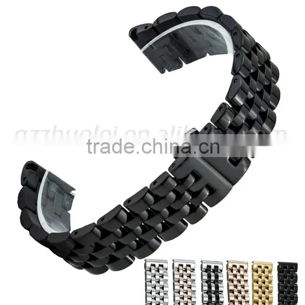 Milanese Classic Buckle Stainless Steel Watchband 17 photo-2