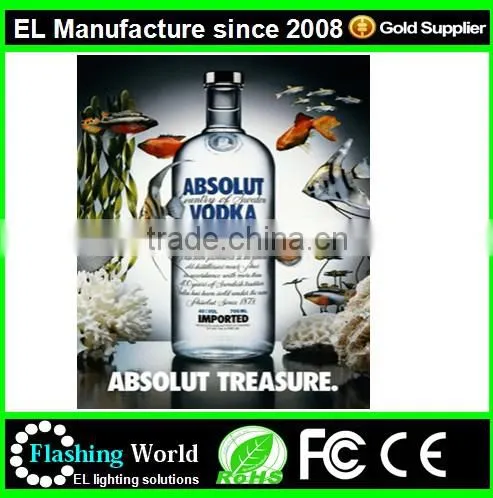 OEM Design Bright in Colour el Lighting Trademark Advertisment photo-4