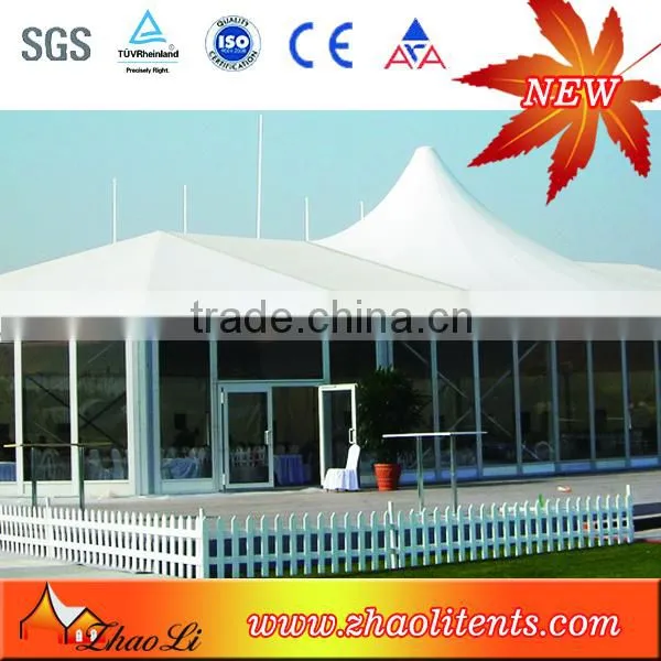 High Peak And Triangle Style Mixed Canopy Tent