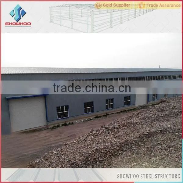 Galvanized Construction Design Light Steel Structure Warehouse Building Structure Steel Fabrication for Workshop photo-3