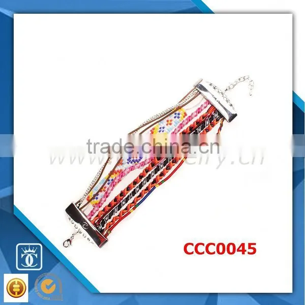 Most Popular Items 2015 Silver Beads Wholesale Wrap Bracelet