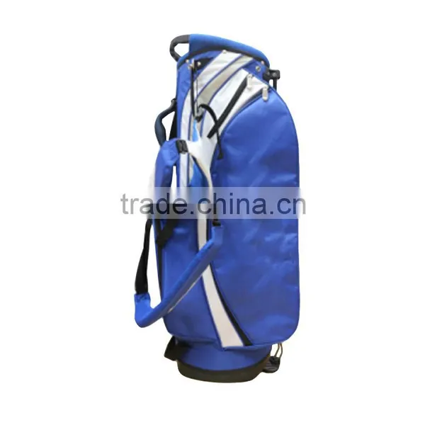 Blue Nylon Golf Stand Bag photo-3