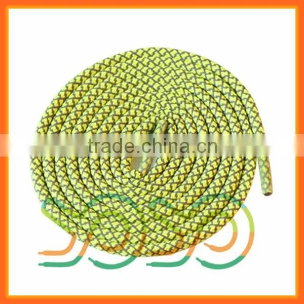YoYo 3m Reflective Athletic Round Shoe Laces , Basketball Round Shoelace With High Quality and Mini Order Accepted photo-5