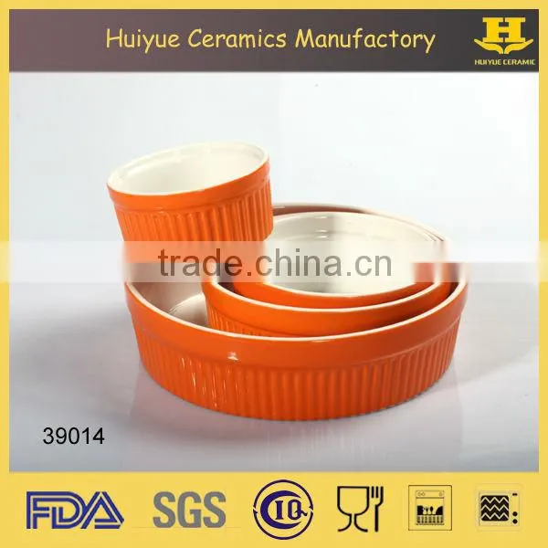 Wholesale Ceramic Colorful Ramekin Set photo-2