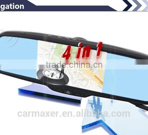 5" Capacitive Screen Android4.0 1080P WIFI Car DVR Rearview Monitor Rearview Mirror Gps Android for Special Car Quality Choice photo-5