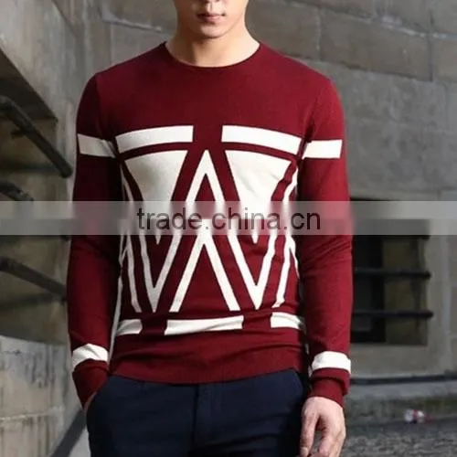 New Leisure Men's Fashion Boutique Men Sweater for Argyle Sweater for Men photo-6