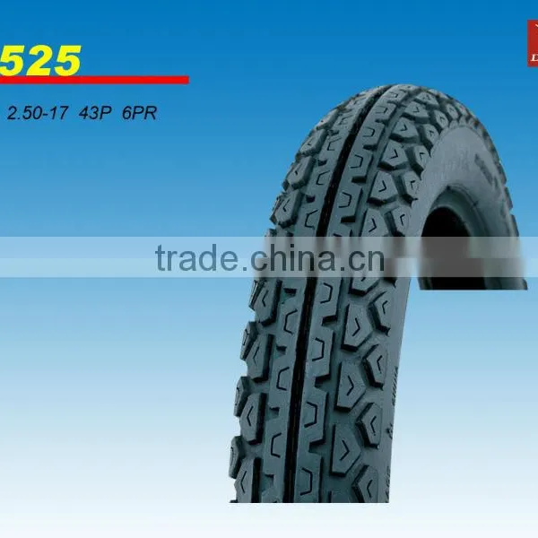 2014 New China Motorcycle Rear Tire 2.50-17 6PR