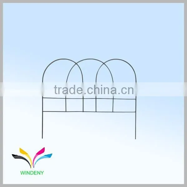 Garden Decoration Modern Sturdy Cheap Portable Welded Garden Metal Fence photo-2