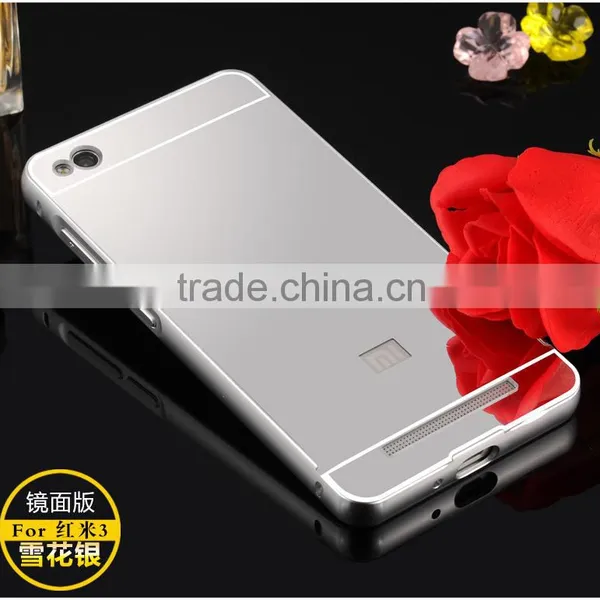 Wholesale Mirror Phone Case Cell Phone With Mirror Cover Case For Xiaomi For Redmi 3 photo-2