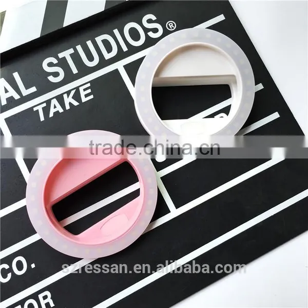 Mobile Phone Micro-usb Led Flash Light Portable Beauty Selfie Ring Light Mobile Phone Lights photo-4