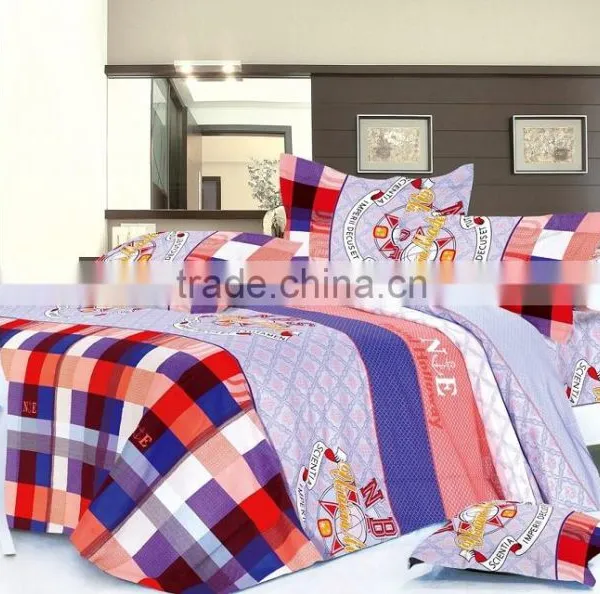 Cotton Fabric Printed for Bedding Set