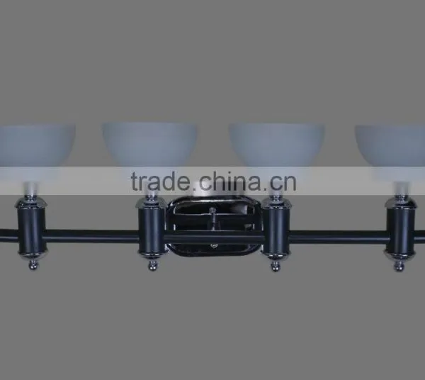 Metal and Glass Shade 4 Lamp UL Manufacturer Wall Light/Wall Sconces photo-5