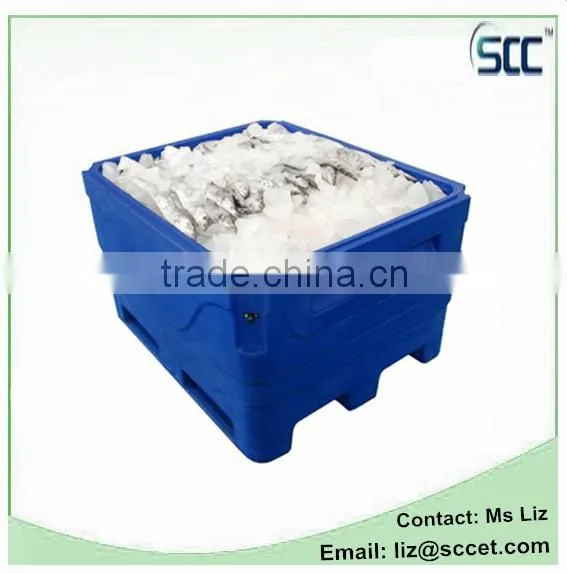 SCC SB1-B1000 Insulated Tote Box, Boat Fish Totes, Plastic Fish Totes photo-4