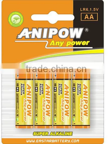 aa Lr6 Am3 Alkaline Battery Alkaline Dry Cell Battery photo-2