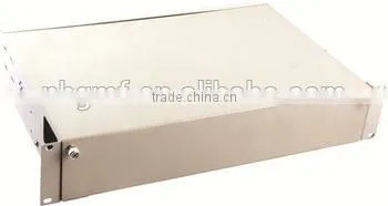 fiber optic patch panel with sliding drawer