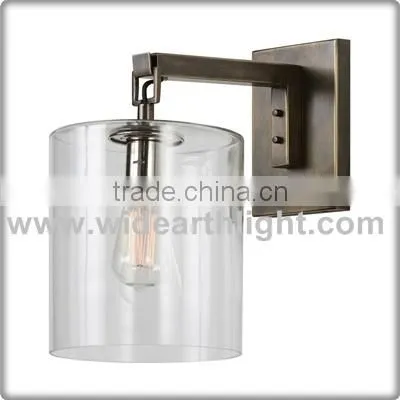UL CUL Listed Bronze Finish Lamp Hotel Industrial With Clear Glass Shade W40231