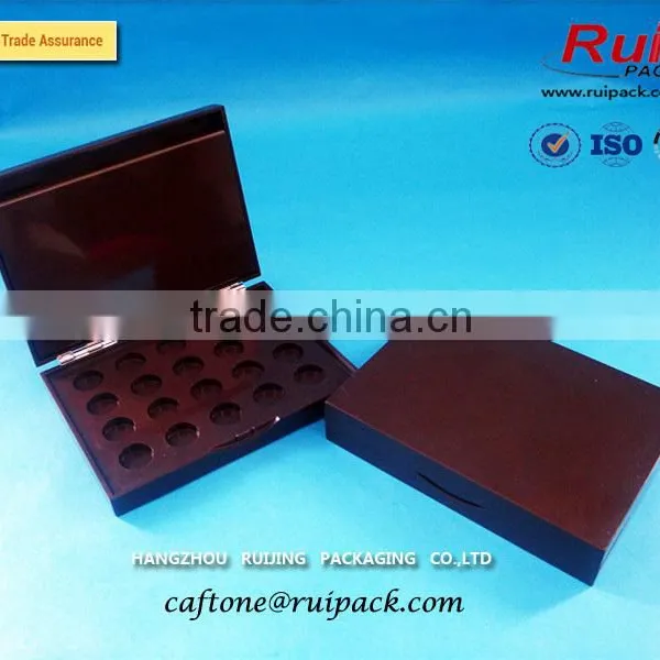Mini Cute Eye Shadow Powder Cases, Fashion Chocolate Empty Cosmetic Makeup Eye Shadow Case