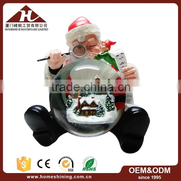 Zinc Galvanization Silver Forest Tree Snow Globe Supplier's Choice photo-4