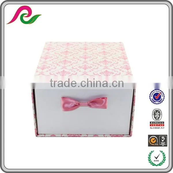 Wholesale Side Opening Bowknot Paper Box With Printing photo-2