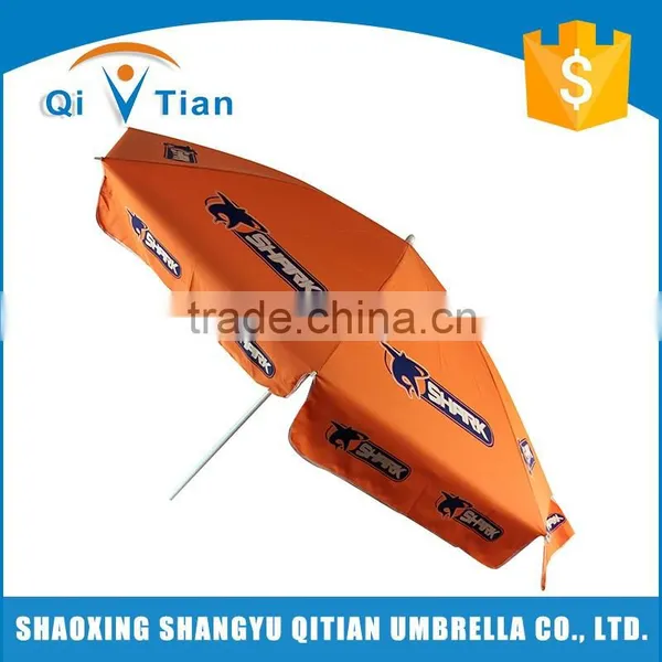 Made in China Superior Quality Orange Sun Umbrella Parasol photo-3
