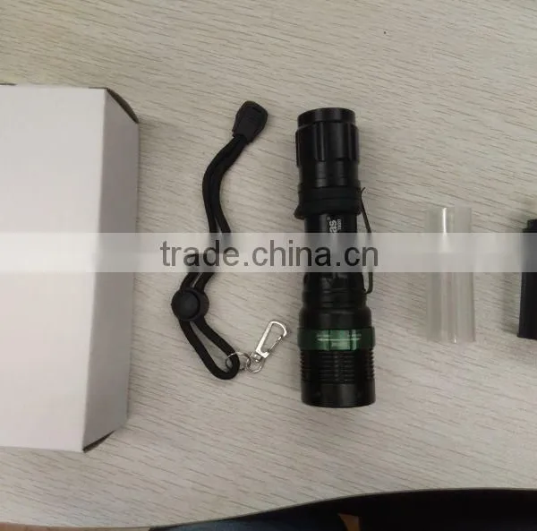 POPPAS T820 Hot Sale XPE Led Adjustable Focus Aluminum Torches and Flashlight photo-4