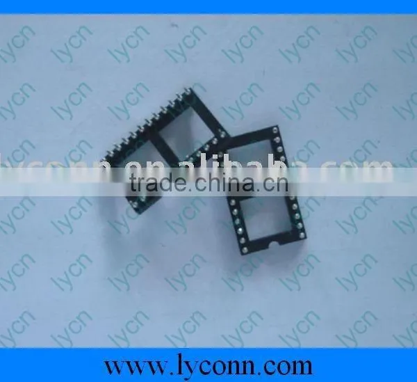 2.54mm IC Socket - Solder Type Wire-Wrap