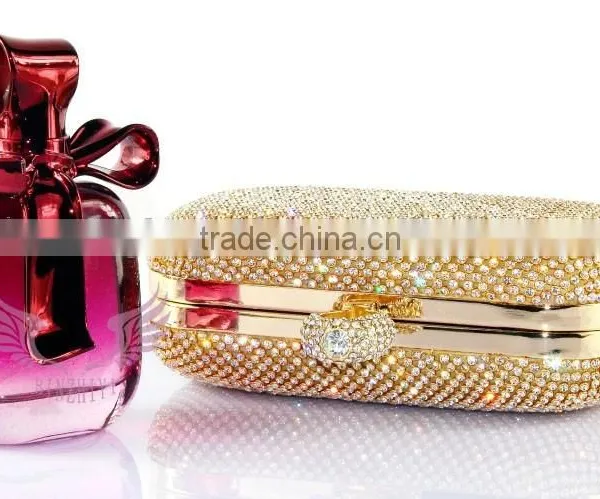 Ladies Evening Party Bags Box Clutch Evening Bag Crystal Clutch Bag photo-5