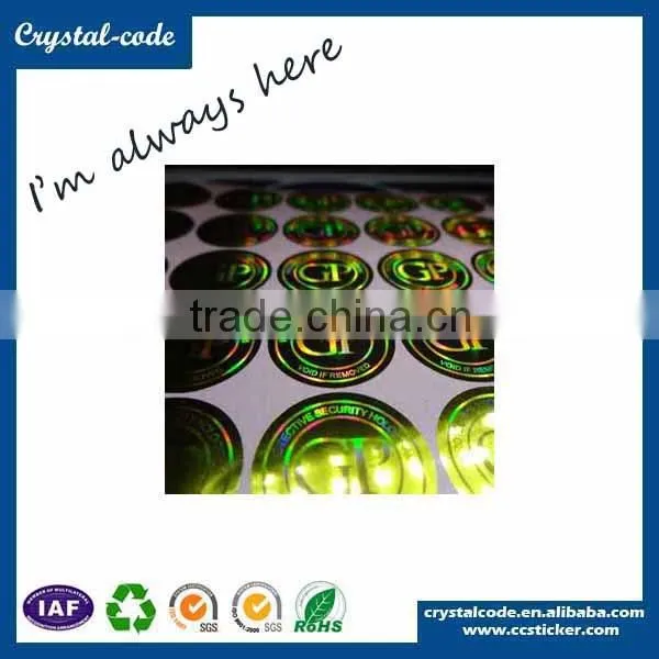 Rectangle Custom Made Hologram Sticker photo-4