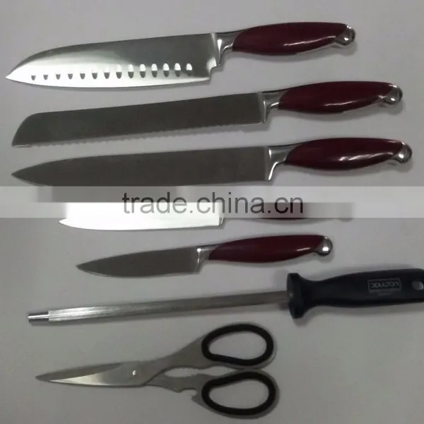 High Quality Hollow Stailess Steel Kitchen Knife Set photo-4