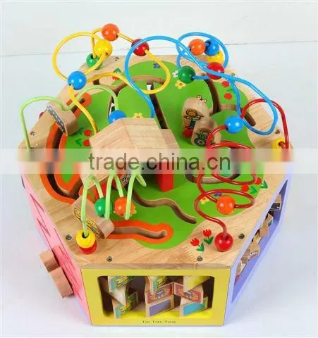 Labyrinth Wooden Bead Maze Toy photo-2