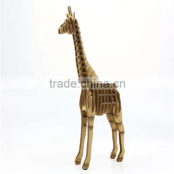 DIY Customized 3D Cardboard Paper Puzzle Animal Models photo-2