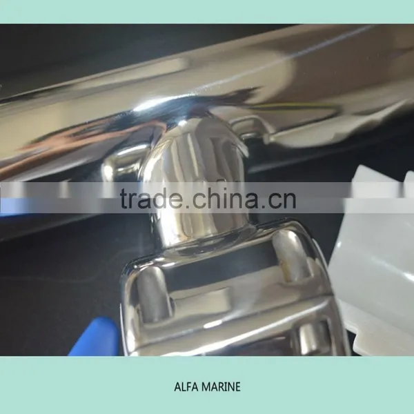 Great Stainless Clamp On Adjustable 1-1/2" to 1-3/4" Tube in Stylish Rod Holder photo-6
