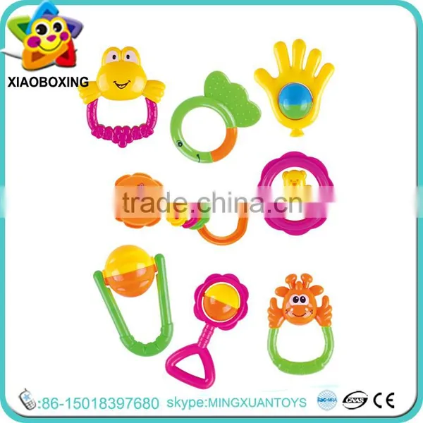 Lovely Plastic Music Instrumental Baby Rattles Nipple Infant Toys photo-2