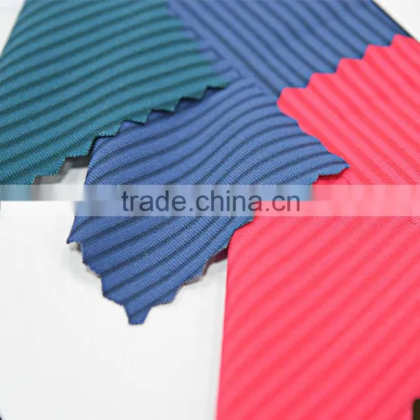 Bright Color Popular Design 90% Spandex 10%nylon Stripe Fabric Wholesale Supplier in Stock photo-3