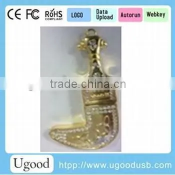 Cheap Bulk Jewelry USB Flash Drive, USB Stick With Custom Logo Printing, Pen Drive With Optional Capacity photo-2