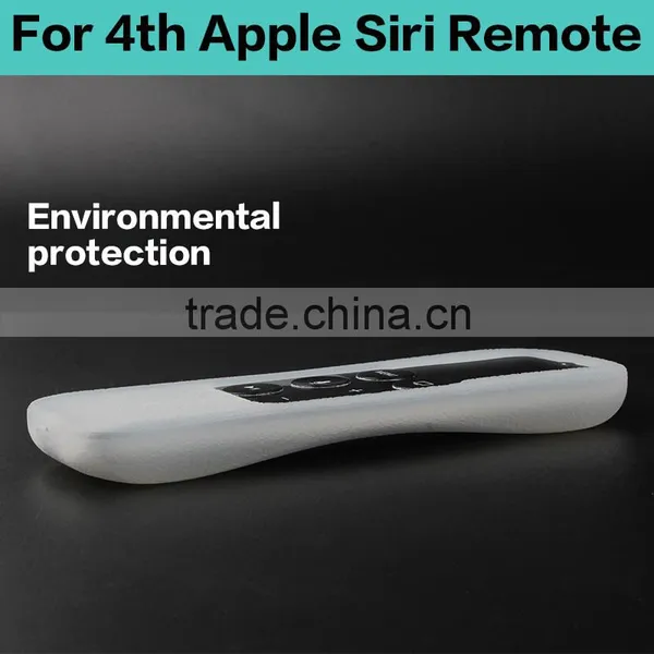 Factory PROMOTION no MOQ Transparent Dustproof Silicone TV Controller Protective Cover for 4th Apple Siri Remote Case Skin photo-5