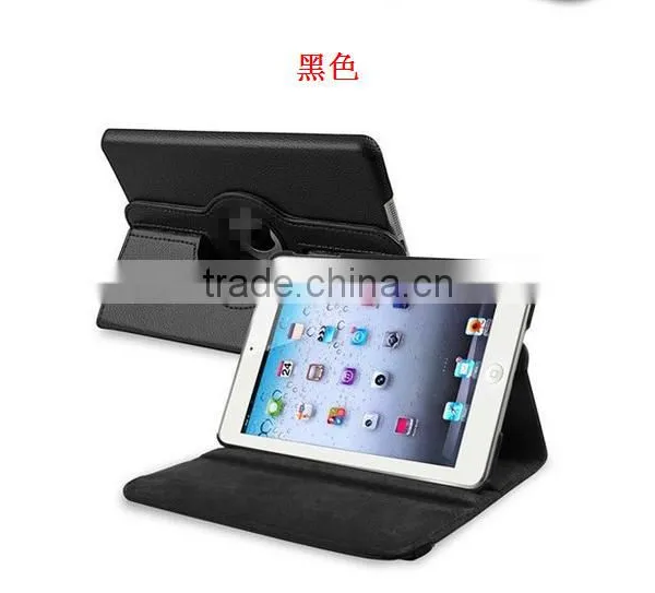 360 Rotating Magnetic pu Leather Case Smart Cover for Ipad 234 photo-2