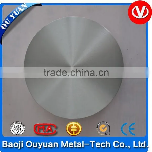 High Quality Gr1 Titanium Sputter Coating Target photo-2