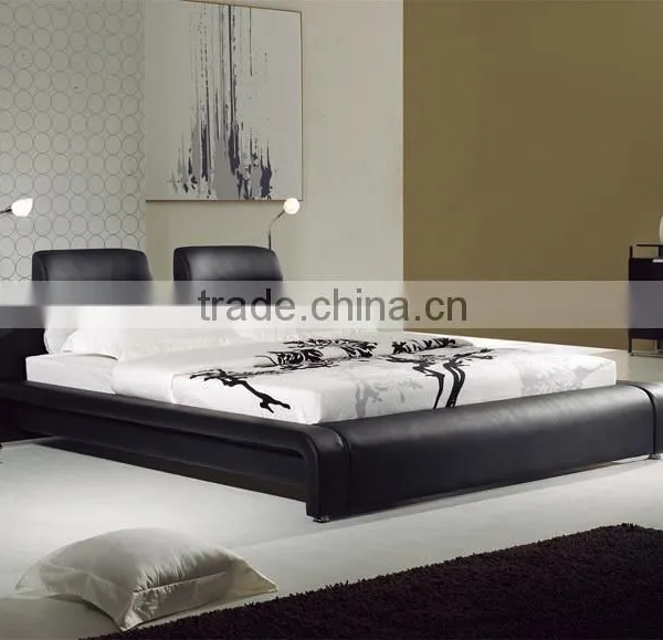 Italian Leather Bed